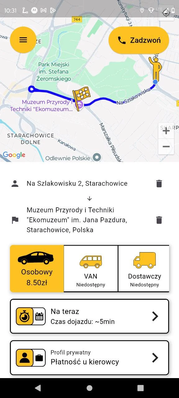 TST TAXI Starachowice screenshot